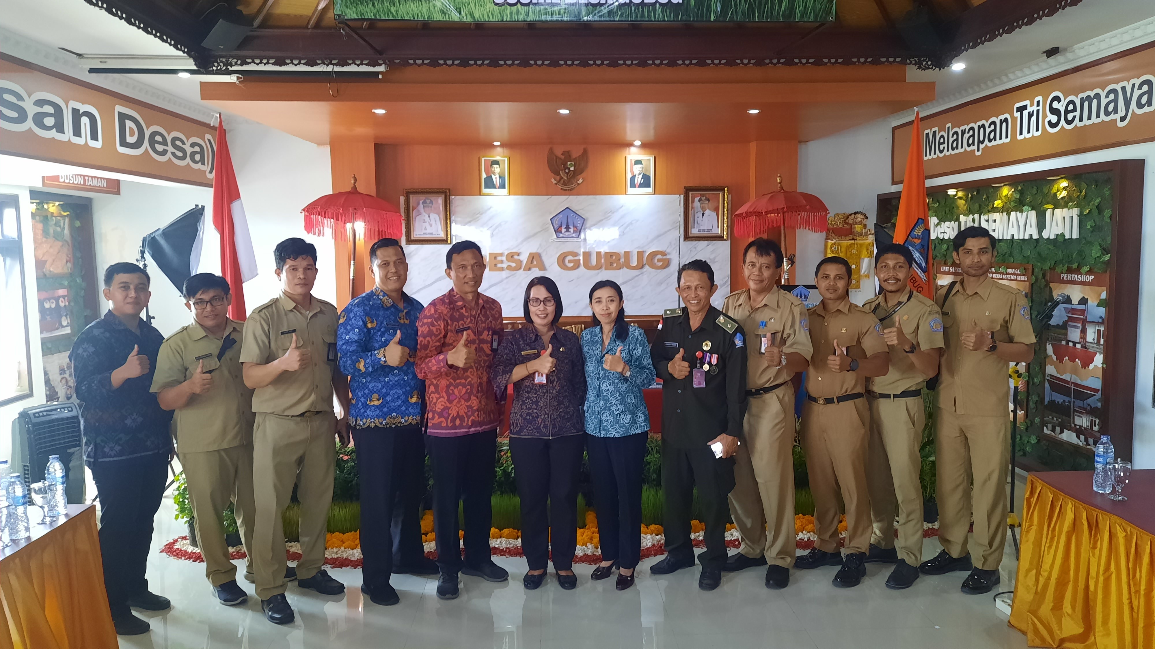 Penilaian Lomba Desa Tingkat Provinsi Bali Tahun 2023 Di Desa Gubug, Tabanan